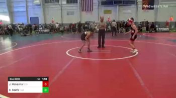 90 lbs Rr Rnd 3 - Griffin Gerber, Oakdale vs Jullien Mejia, Pride WC