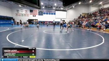 120 lbs Quarterfinal - Austin Lackey, Centennial Middle School vs Carson Batt, Gering Junior High