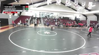149 lbs Quarterfinal - Clay Queen Jr, Lyon College vs Benjamin Beaty, University Of The Ozarks