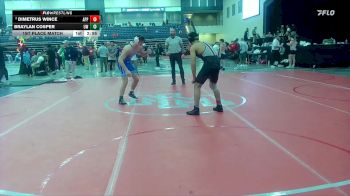 157 lbs 1st Place Match - Braylan Cosper, Winesburgh vs Dimetrus Wince, Apprentice School