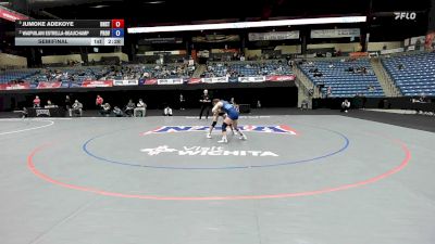 131 lbs Semifinal - Jumoke Adekoye, Dickinson State vs Waipuilani Estrella-Beauchamp, Providence