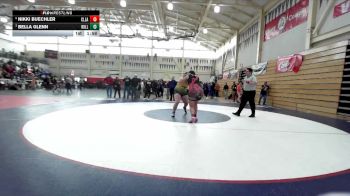 235 lbs Quarterfinal - Bella Glenn, Willits vs Nikki Buechler, Clear Lake