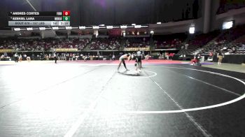 157 lbs Quarterfinal - Andres Cortes, Ferrum College (NCAA) vs Ezekiel Lara, Menlo College (NCAA)