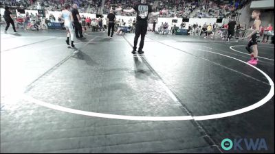 67 lbs Quarterfinal - Stetson Topping, Smith Wrestling Academy vs Caleb Johannesen, Collinsville Cardinal Youth Wrestling