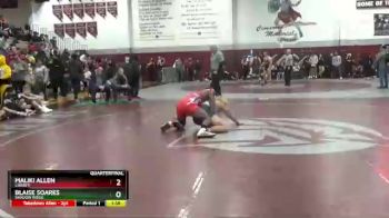 182 lbs Quarterfinal - Blaise Soares, Shadow Ridge vs Maliki Allen, Liberty