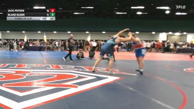285 lbs Consi Of 8 #1 - Jack Peters, PA vs Blake Elder, FL