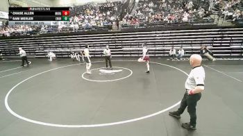 3A 175 lbs Champ. Round 1 - Chase Allen, Morgan vs Sam Mesler, Emery