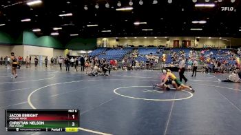 120 lbs Champ. Round 2 - Jacob Ebright, Hickory Ridge vs Christian Nelson, Pine Forest