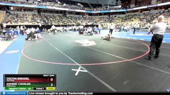 157 Class 2 lbs Cons. Semi - Colton Brendel, Sullivan vs Dominic Cahalan, Kirksville