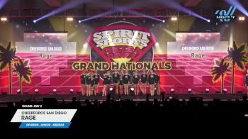 CheerForce San Diego - Rage [2024 L3 Junior - Medium Day 2] 2024 Spirit Sports Grand Nationals