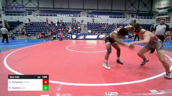 138-144 lbs Final - Anthony Simpson, Cowboy Wrestling Club (CWC) Fort Worth, TX vs Haven Owens, Unattached