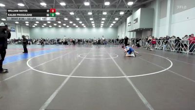 132 lbs Consi Of 64 #1 - William Hayes, NY vs Kaleb Progulske, MA