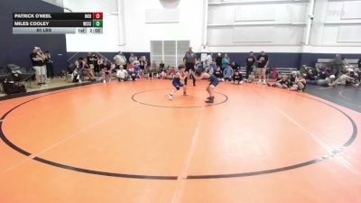 80 lbs Round Robin 5 - Patrick O'neel, Indiana Outlaws - YTH vs Miles Cooley, Wisco Boyz - YTH