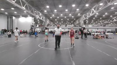 102 lbs Round 5 (6 Team) - Cassidy O Connell, POWA vs Elsa Scott, CTWHALE