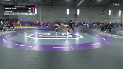 138 lbs Champ. Round 2 - Keaton Hood, Northern Michigan University vs Lilly Luft, Iowa
