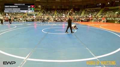 73 lbs Round Of 64 - Cruz Prasnicki, Sniper Wrestling Academy vs Jackson Hermann, Greater Heights Wrestling