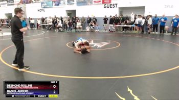 175 lbs Quarterfinal - Daniel Anders, Interior Grappling Academy vs Desmond Rollins, Nikiski Freestyle Wrestling Club