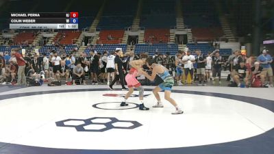 106 lbs Cons. Rd Of 32 - Michael Perna, New Jersey vs Colin Weber, Wisconsin