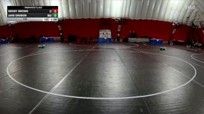 106 lbs Round 3 (8 Team) - Bryce Huntley, Cambridge-Isanti Blue vs Owen Lubinski, Mauston