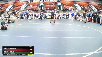 135 lbs Semifinal - Jovani Solis, Gladiator Wrestling vs Zach Stewart, Fitz Wrestling Academy