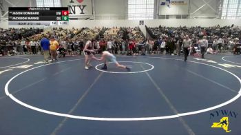 152 lbs Champ. Round 2 - Jason Bombard, BH-BL Youth Wrestling vs Jackson Marks, Club Not Listed