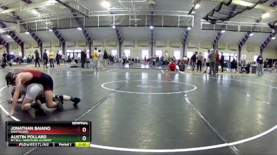 133 lbs Semifinal - Austin Pollard, Pit Bull Wrestling Academy vs Jonathan Baiano, Unattached