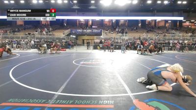 215 1A Cons. Round 1 - Zaid Moore, Crystal River vs Bryce Mangum, West Nassau
