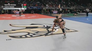 Cons. Round 1 - Brayton Holding, Douglas County West vs Kadyn Friesen, Northwest