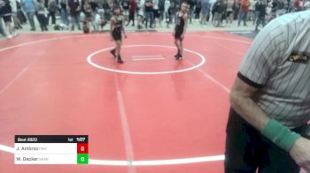 69 lbs Quarterfinal - Jaxson Ambroz, Pikes Peak Warriors vs Wyatt Decker, Bear Cave WC