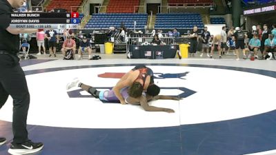 138 lbs Cons. Rd Of 64 - Walker Bunch, Georgia vs Jordynn Davis, Kentucky