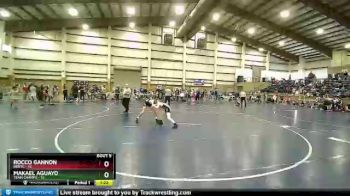 97 lbs Round 3 (4 Team) - Rocco Gannon, INWTC vs Makael Aguayo, Team Champs