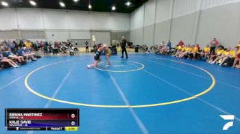 180 lbs Round 3 (8 Team) - Sienna Martinez, Kansas vs Kalie Davis, Wisconsin