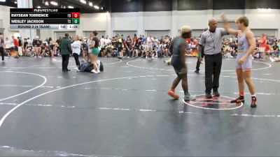 175 lbs Round 2 (4 Team) - Raysean Torrence, Funky Bunch vs Wesley Jackson, Team Snapdown