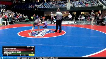 3A-113 lbs Quarterfinal - Leonardo Domingo, Gilmer County vs Gavin Summey, Lakeview Ft. Oglethorpe HS