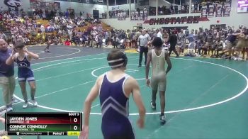 144 lbs Round 1 (16 Team) - Jayden Jones, Bainbridge vs Connor Connolly, Lovett School