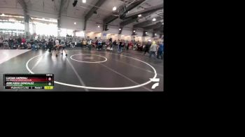 92 lbs Round 5 - Lucian Ukperaj, All American Wrestling Club vs Arri`Anna Gonzalez, ReZults Wrestling