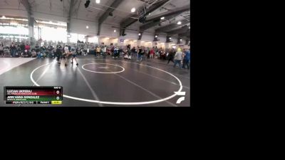 92 lbs Round 5 - Lucian Ukperaj, All American Wrestling Club vs Arri`Anna Gonzalez, ReZults Wrestling