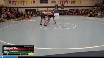 220 lbs Quarterfinal - Griffin Schultz, Linn-Mar vs Drew Campbell, Cedar Falls