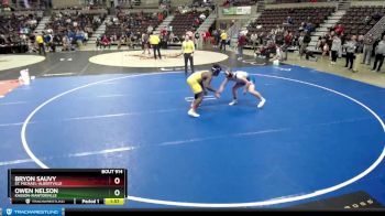 182 lbs 9th Place Match - Bryon Sauvy, St. Michael-Albertville vs Owen Nelson, Kasson-Mantorville
