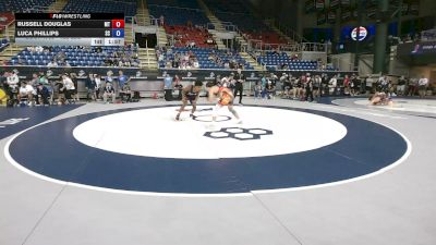 132 lbs Cons. Sub-rd Of 64 - Russell Douglas, Montana vs Luca Phillips, South Carolina
