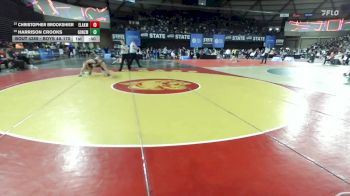 Boys 4A 175 lbs Cons. Round 1 - Harrison Crooks, Gonzaga Prep vs Christopher Brookshier, Eastlake