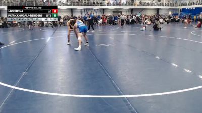 Elite 125 lbs Champ. Round 1 - Patrick Gugala-Reinders, Luther vs Jack Reina, Augustana (IL)