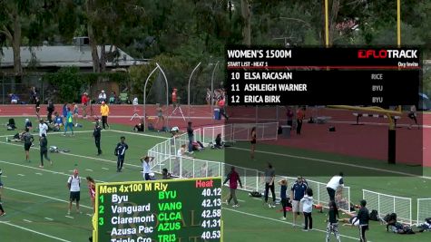 Women's 1500m, Heat 1