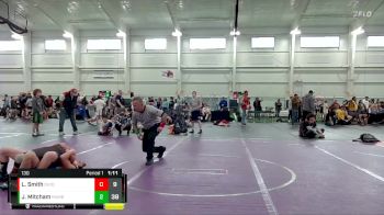 130 lbs Round 4 (10 Team) - Liam Smith, Ohio Gold 10K vs Josh Mitcham, Rambler WC