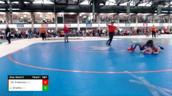 97-105 lbs Cons. Round 3 - Willem Anderson, Built By Brunson vs Jaden Bradley, Hurricane WC