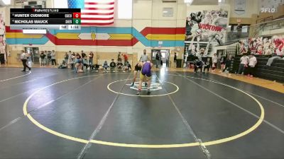 150 lbs Champ. Round 1 - Nicholas Mauck, Sheridan vs Hunter Cudmore, Campbell County