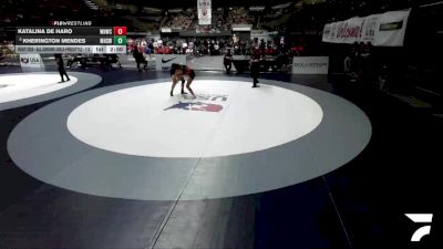 Champ. Round 2 - Katalina De Haro, Work Horse Wrestling Club vs Kherington Mendes, Mayfair High School Wrestling