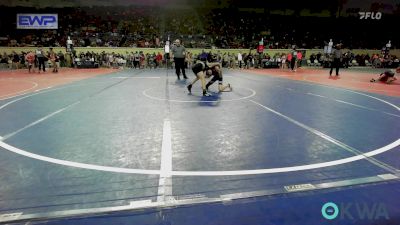 76 lbs Consi Of 16 #2 - Cole Gallier, Verdigris Youth Wrestling vs Max Miner, Prodigy Elite Wrestling