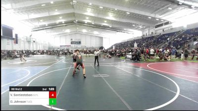 144 lbs Rr Rnd 2 - Victor Santiesteban, Outlaws WC vs Daniel Johnson, Tucson Pride WC