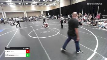 138 lbs Round Of 64 - Carter Holt, Thorobred WC vs Peter Thompson, Hawkeye/Speakeasy WC